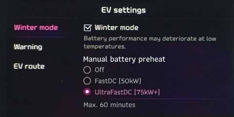 EV Preconditioning