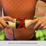 lexus-verlangerungskabel-demonstration-bild Foto, das zeigt, wie das Kabel nicht verwendet werden sollte