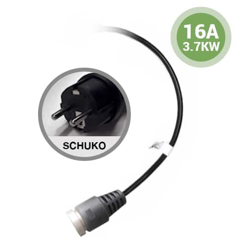 Schuko 16A Adapter For Multi Adapter Charger