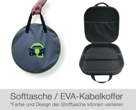 Foto von EV-Canvastasche und wasserdichter Hülle