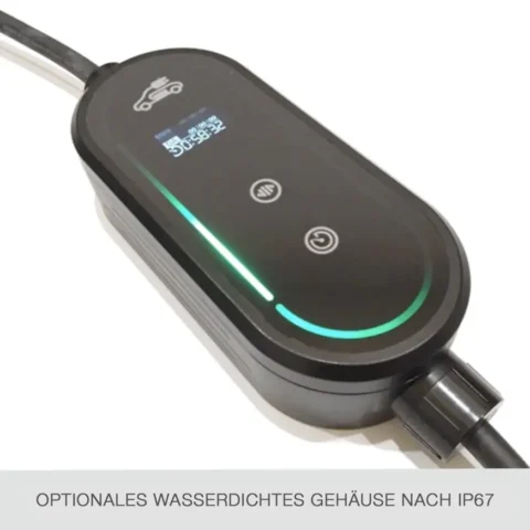 Foto des wetterfesten Gehäuses IP67